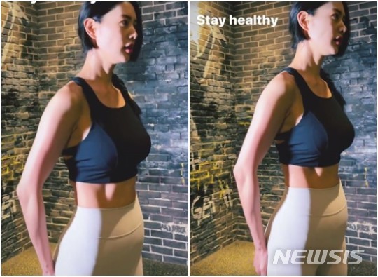 クララ、鍛え上げられた美ボディアピール…きょうも運動!(朝鮮日報日本語版)