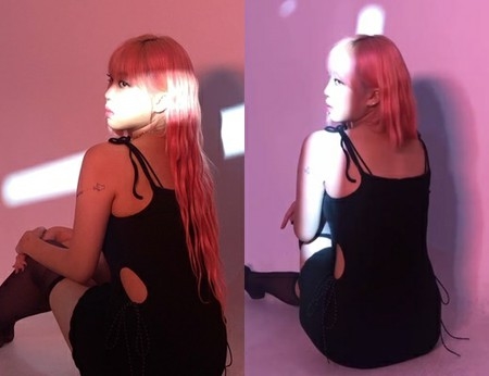 ラッパーイ・ヨンジ、ウエストが開いたカットアウトワンピース…セクシーな後ろ姿にキュン(WoW!Korea)