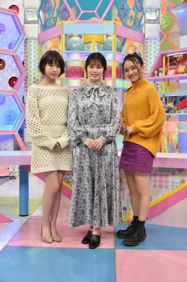 小芝風花・岡田結実・籠谷さくらが『オスカル！はなきんリサーチ』新MCに　同事務所・同世代・関西出身の3人が初収録で女子会トーク（デビュー）