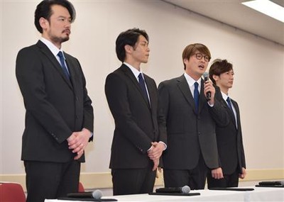 「アイツは死んだ」リーダー酒井が痛烈　純烈、４人で再出発の誓い（サンケイスポーツ）