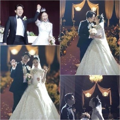 (朝鮮日報日本語版) イ・サガン＆Ron夫妻、結婚式の写真公開（朝鮮日報日本語版）