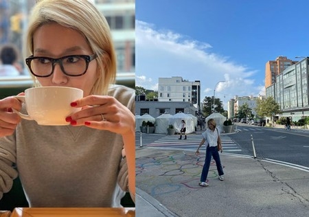 イ・ジン（元Fin.KL）、NYから近況報告…“双子妊娠中”ソン・ユリが「ハート連打」で応答(WoW!Korea)