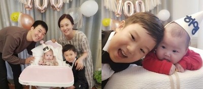(朝鮮日報日本語版) チャン・ユンジョン＆ト・ギョンワン、第二子の誕生100日祝う（朝鮮日報日本語版）
