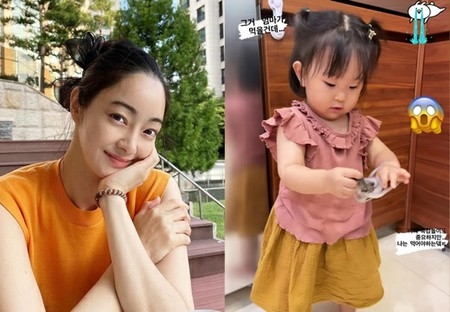 女優ソ・ヒョリムの娘ジョイちゃん、タコを素手で…女優キム・スミの孫らしい一面(WoW!Korea)