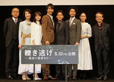 水谷豊、端っこでの舞台挨拶「圧迫感ない」一転「プレッシャーは感じるもの」に苦笑（映画.com）