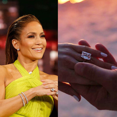 毎回グレードアップ！ ジェニファー・ロペスの婚約指輪遍歴（ELLE ONLINE）