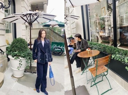 女優ソン・テヨン、夫のクォンサンウとファッショナブルな米でのデートショット公開…“よく見ると似ている2人!?　”(WoW!Korea)