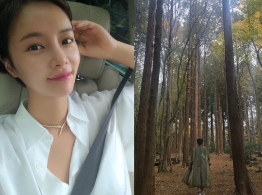 第2子妊娠ファン・ジョンウム、森の中でヒーリング胎教(朝鮮日報日本語版)