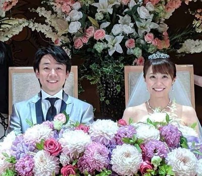 小林麻耶さん「プチ結婚式」後のサプライズに大号泣（東スポWeb）