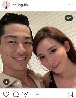 「ＥＸＩＬＥ」ＡＫＩＲＡと結婚のリン・チーリン、ラブラブ２ショット公開「美男美女」など反響（スポーツ報知）