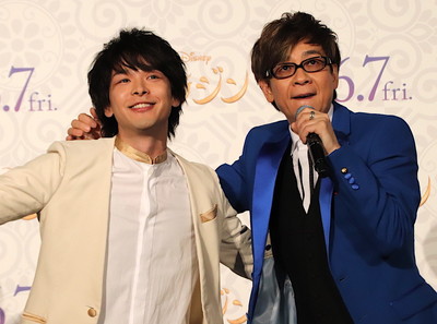 中村倫也、『アラジン』で山寺宏一との掛け合いに大喜び！スペシャルな一夜に生歌を披露（Movie Walker）