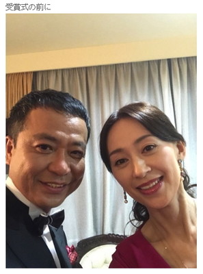こんな2人憧れ！　中山秀征＆白城あやか、「いい夫婦 2017」受賞を夫婦ディナーで祝う（ねとらぼ）