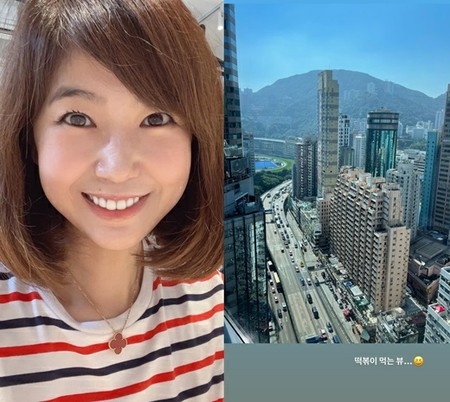 タレントのカン・スジョン、トッポッキ食べながら楽しむ香港ビュー(WoW!Korea)