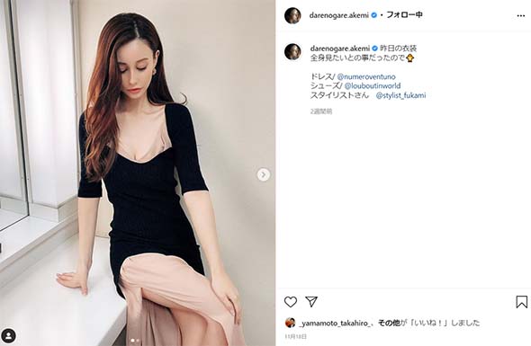 ダレノガレ明美、“痩せすぎ”指摘する声に「体絞っていました」 現在は4キロの増量 「ご安心ください」(ねとらぼ)