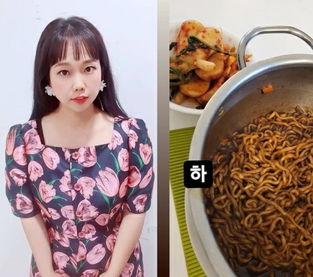 “16kg減量“お笑い芸人ホン・ヒョンヒ、夜食の誘惑に勝てず…夜中にジャージャー麺(WoW!Korea)