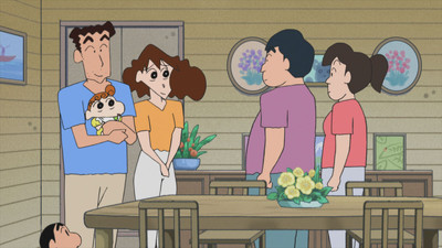 クレヨンしんちゃんが『ポツンと一軒家』とコラボ！　大ヒットソング「オラはにんきもの」も新バージョンに（AbemaTIMES）