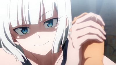 肩にちっちゃい重機を乗せながら見たいアニメ今季No.1「ダンベル何キロ持てる？」第6話先行カット公開　銀髪の新キャラ登場（ねとらぼ）