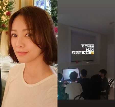 “クォン・サンウ妻”ソン・テヨン、米NYでの育児公開…友人とゲームに没頭する息子(WoW!Korea)