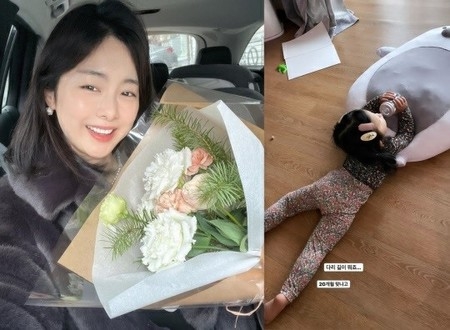 女優ハン・ジウの娘、1歳8か月でこの長さ？ママも驚く“長い脚”が話題(WoW!Korea)