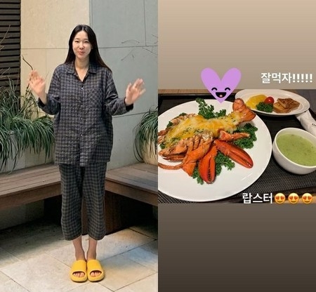 “第2子出産”イ・ジヘ、産後ケア中の近況を公開…食事はロブスター(WoW!Korea)