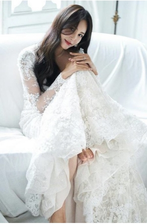 キム・ウンジョン(元JEWELRY）が人気作曲家との結婚を発表…ウェディング・ドレス姿を公開(WoW!Korea)