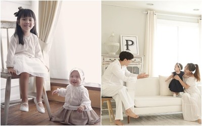 次女が満1歳！　ユジンがキュートな姉妹の写真公開（朝鮮日報日本語版）