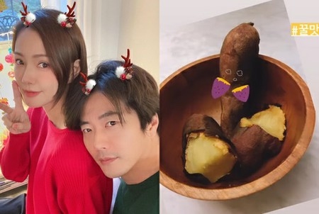 クォン・サンウ＆ソン・テヨン夫妻、ニューヨークでも「焼き芋愛」(WoW!Korea)