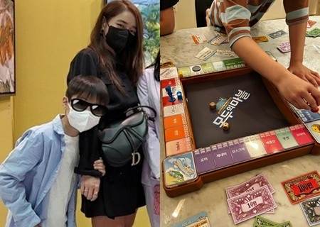 “イ・ビョンホンの妻”女優イ・ミンジョン、息子ジュヌくんとのゲームに敗れるも「経済観念が確かな子」(WoW!Korea)