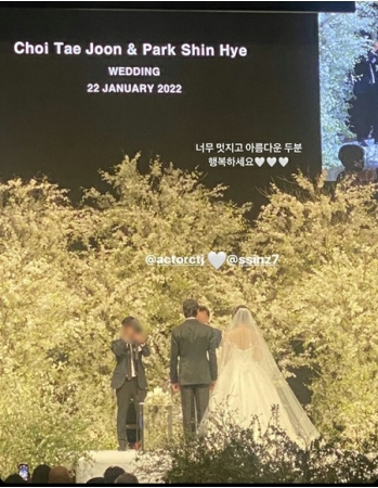 元体操選手ソン・ヨンジェ、俳優チェ・テジュン&パク・シネの結婚式出席を認証(WoW!Korea)