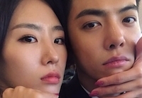 KangNam、イ・サンファ“プレ夫婦”…顔をくっつけツーショット公開、似ていくカップル（WoW!Korea）