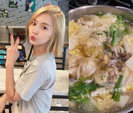 イ・ジン（元Fin.K.L）、ニューヨークでも韓国料理が好き「雪の日には餃子の寄せ鍋」(WoW!Korea)