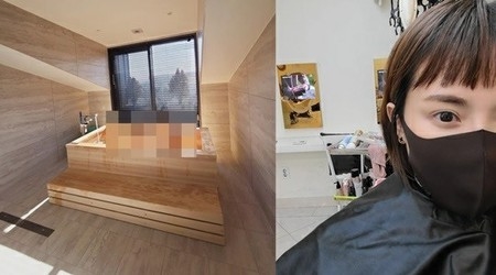 “まるでホテル”女優ユ・ハナ、ヒノキ風呂を設置したラグジュアリーな新居公開(WoW!Korea)