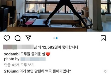 女優イ・ミンジョン、ソン・ダムビの旧正月あいさつの写真に一言…「これを見て気楽にお雑煮が食べられると思う？」と爆笑(WoW!Korea)