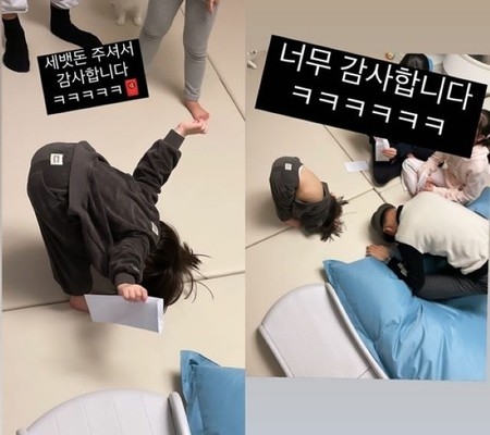 “第二子妊娠”女優ヤン・ミラの息子ソホくん、お年玉をもらって“90度のお辞儀”に家族も爆笑(WoW!Korea)