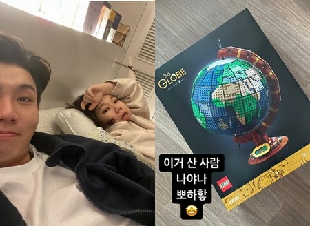 ホン・ヒョンヒ＆ジェイソン夫妻、おなかの赤ちゃんと気が合うね…「これを買ったのは私だ」(WoW!Korea)