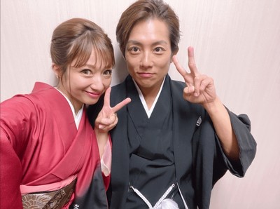 辻希美、夫・杉浦太陽との和服姿の仲良し2ショット公開で「楽しかった」（E-TALENTBANK）