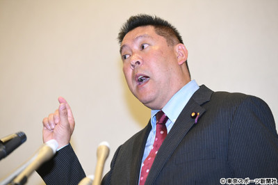 参院埼玉補選出馬表明のN国・立花氏　代表職をホリエモンにオファー（東スポWeb）