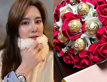 ミスコリア出身のイ・ヘウォン、元サッカー選手アン・ジョンファンからのプレゼントに感動(WoW!Korea)