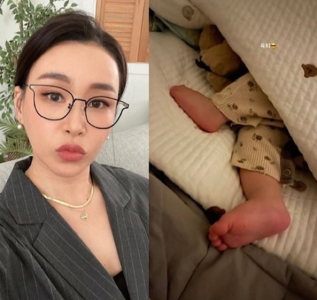 人気振付師ペ・ユンジョン、40代初心者ママの育児退勤…「赤ちゃんの足がひょこっと」(WoW!Korea)