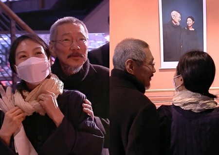 女優キム・ミニ＆ホン・サンス監督、公の場で堂々とハグ＆カップルリング 「7年目の不倫」(WoW!Korea)