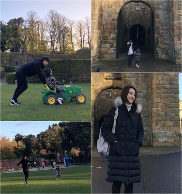 ハン・ヘジン、家族と公園で余裕あるひととき(朝鮮日報日本語版)