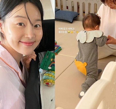 女優ハン・ジヘ、検事奥様の育児日記を更新(WoW!Korea)