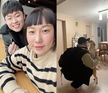 ”妊娠中”お笑いタレントキム・ヨンヒ、34日ぶりに夫と涙の再開(WoW!Korea)