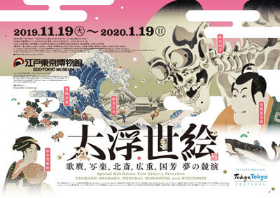 浮世絵界の5大スターの作品が一堂に会する展覧会（チケットぴあ）