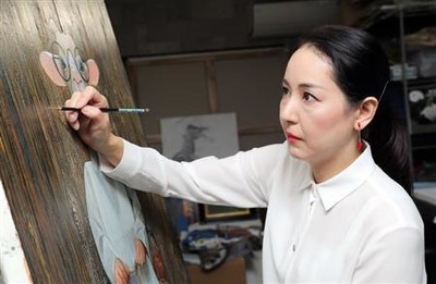 “夫奏婦描”吉野祥江が世界に挑む！　異国の地での苦しみ…絵が救ってくれた（夕刊フジ）