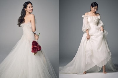 14日結婚…純白のスヒョン、ウエディングドレス姿を公開（朝鮮日報日本語版）