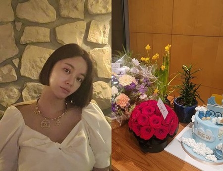 女優ファン・ジョンウム、テーブルいっぱいに出産祝いのプレゼント(WoW!Korea)