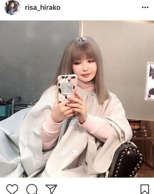 平子理沙、人生初の金髪にヘアチェン報告「お人形さん度がアップ」「少女すぎる」と反響（スポーツ報知）