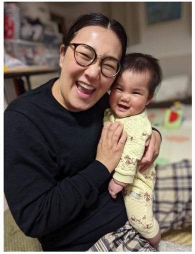 白鳥久美子、生後7カ月の娘“チェリ子”が保育園デビュー　夫・チェリー吉武は寂しさから「涙ぽろり！」(ねとらぼ)