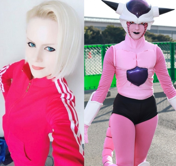 『ドラゴンボール』好きフランス人美女が「フリーザ」「人造人間18号」に…作品愛強いコスプレに絶賛の声(オリコン)